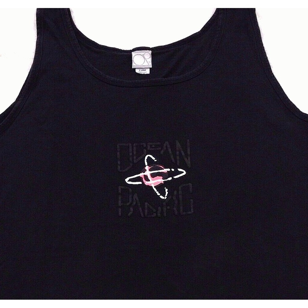 vintage 80s OCEAN PACIFIC‎ SURF DOUBLE-SIDED TANK TOP T-Shirt XL beach 90s
